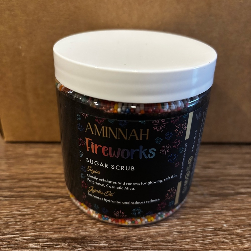 Fireworks Sugar Scrub LIMITED EDITION by Aminnah